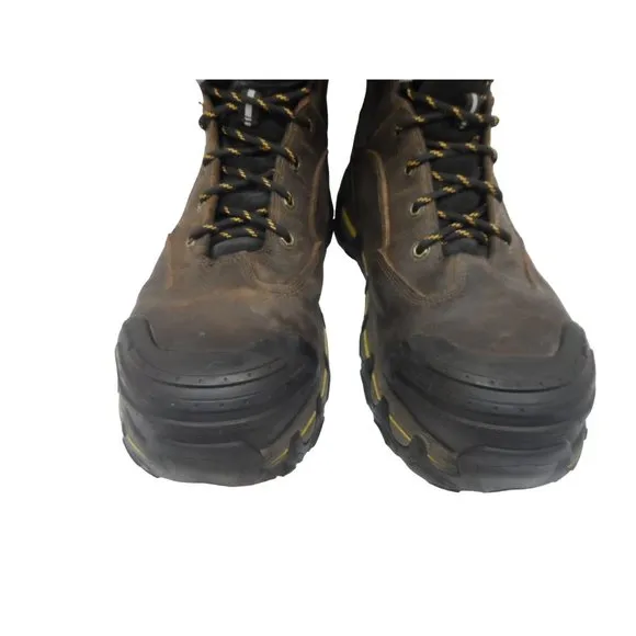 Dakota Men's 8'' 8550 Comp Toe Comp Plate Work Boots Brown Size 13M