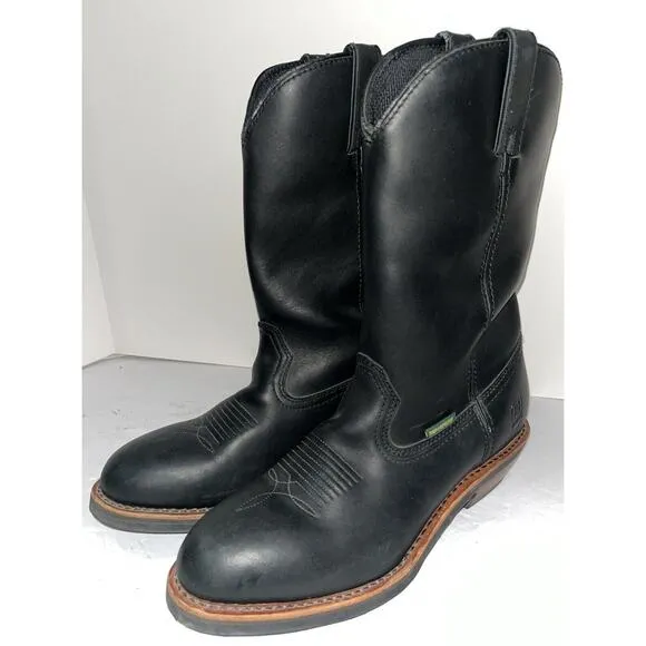 Dan Post Albuquerque Waterproof Work Boots DP69680 Black US Men's Size 10D