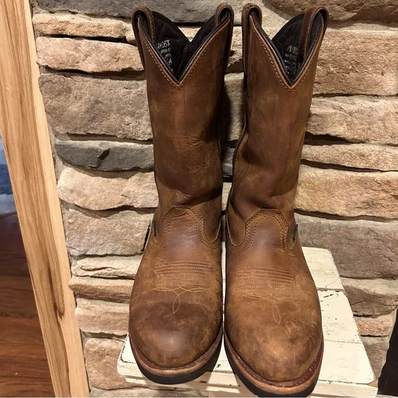 Dan Post men’s Albuquerque brown western‎ boot.