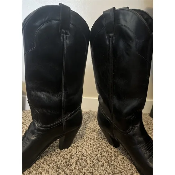 Dan Post Women's Boots Size 9.5M Black 0226