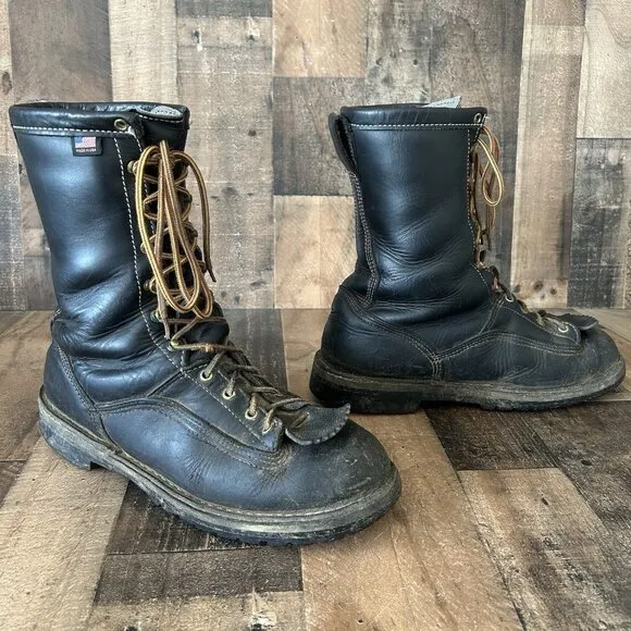 Danner 15600 Super Rain Forest Plain Toe Goretex Work Boots Mens 12 EE