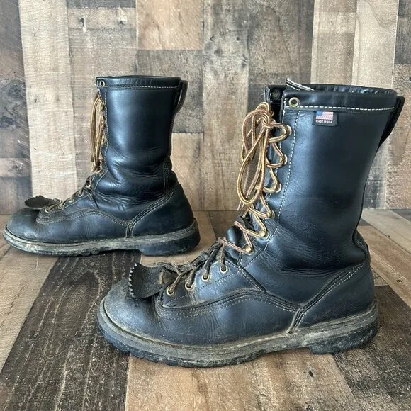 Danner 15600 Super Rain Forest Plain Toe Goretex Work Boots Mens 12 EE
