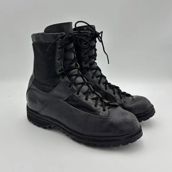 Danner Acadia 8&quot; Leather Nylon Plain Toe Tactical Work Boots Men's 10.5EE