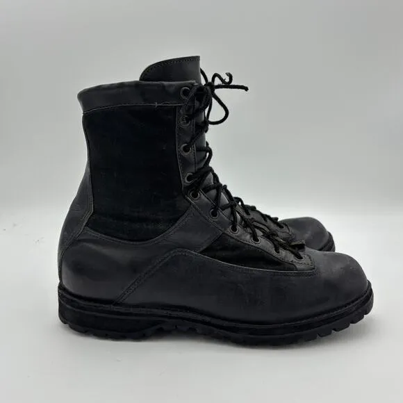 Danner Acadia 8&quot; Leather Nylon Plain Toe Tactical Work Boots Men's 10.5EE