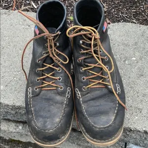 DANNER Black Leather Men's Boots 9.5