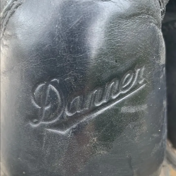 DANNER Black Leather Men's Boots 9.5