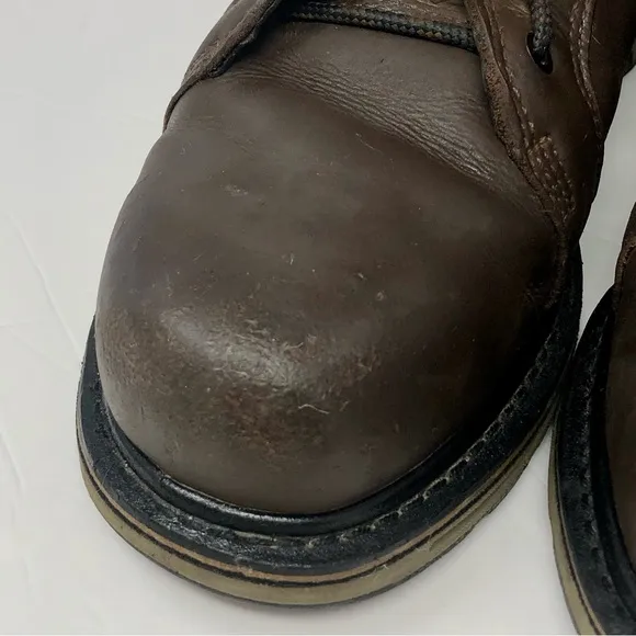 Danner Steel Yard Men's Work Boots 8&quot; Steel Toe Brown Leather Lace Up ASTM