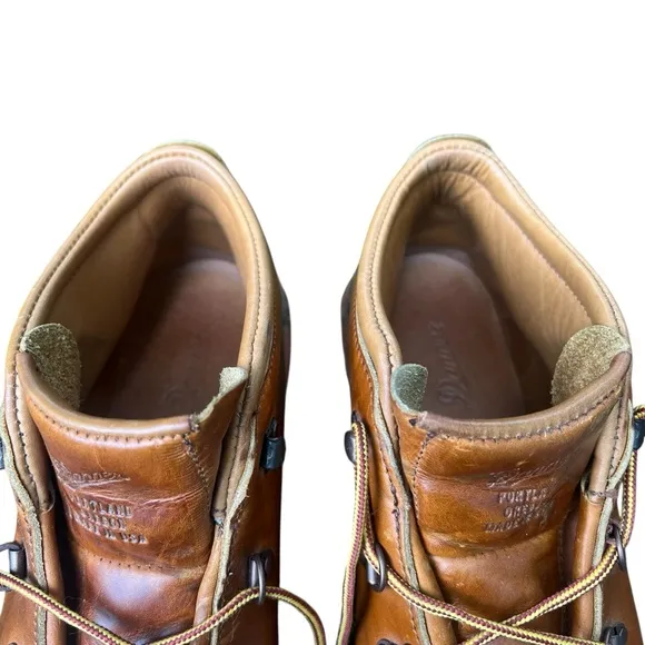 DANNER Tramline Boots Men’s 11.5 EE Tan Leather Vibram Sole Lace Up Work Chukka