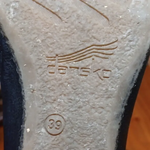 Dansko Black Mary Jane Shoes size 39