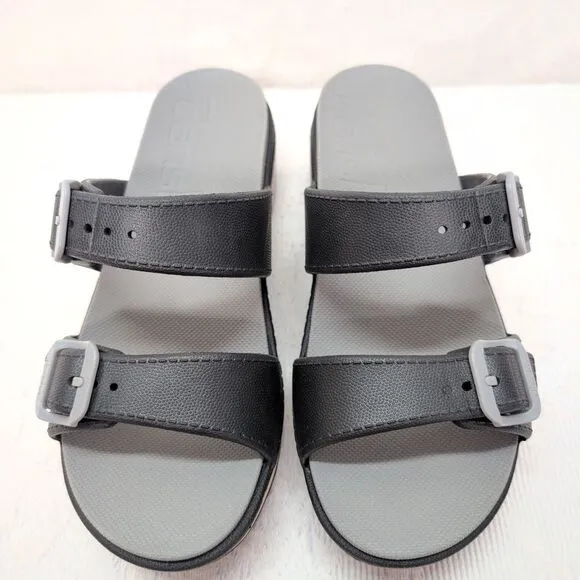 Dansko Kandi Slip On Buckled Lightweight Sandals Black Womens EU 40 US 9.5 Beach