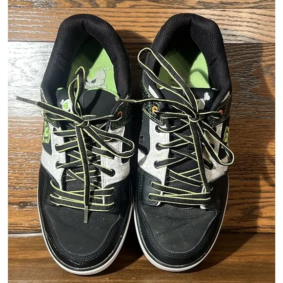 DC Ken Block Pure 43 Size 10 Skate Shoes Black Lime Citrus RARE