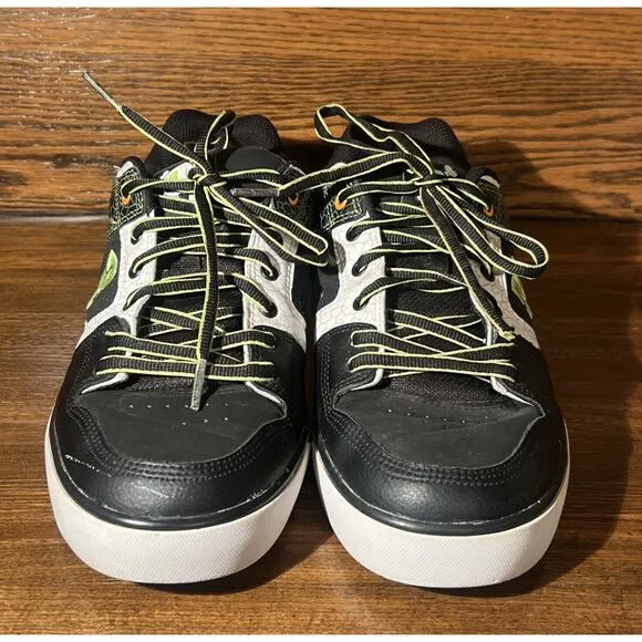 DC Ken Block Pure 43 Size 10 Skate Shoes Black Lime Citrus RARE