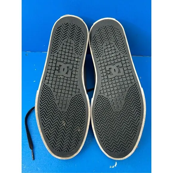 DC Men's Skate Shoes Manual HI TXSE DC Black 10 Skateboarding Co High Top