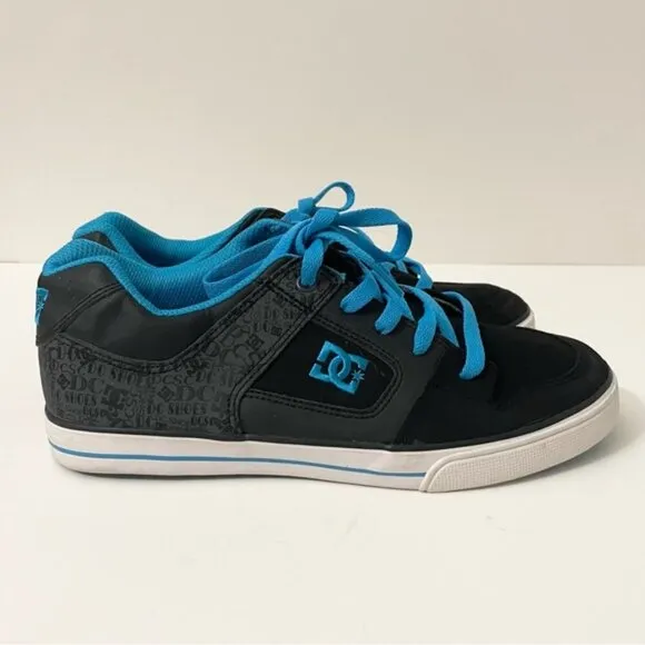 DC Pure Skate Shoes Youth Boys Size 7