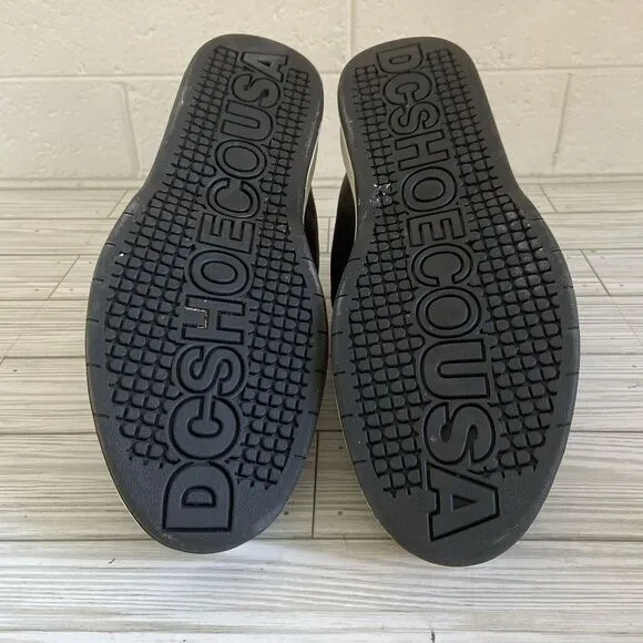 DC Shoes Andy Warhol Lynx Zero S Fragile Black Suede Skate Shoe‎ Mens Size 11.5