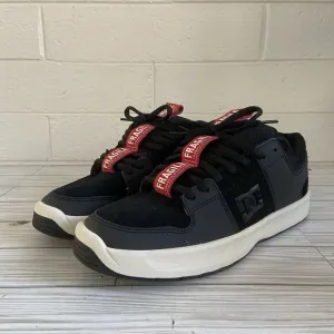 DC Shoes Andy Warhol Lynx Zero S Fragile Black Suede Skate Shoe‎ Mens Size 11.5