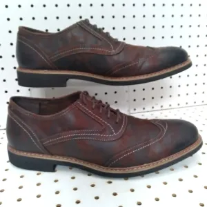DEER STAGS Brown Comfort Wingtip Oxford Men Shoes Driving Derbys  Sz 12M