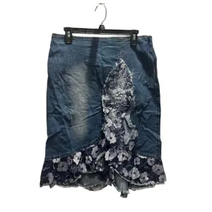 Denim Lace Fairy Skirt