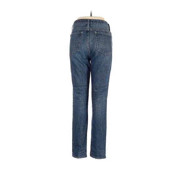 Denim X Alexander Wang 002 Relaxed Denim Jeans Blue Straight Leg Indigo 29