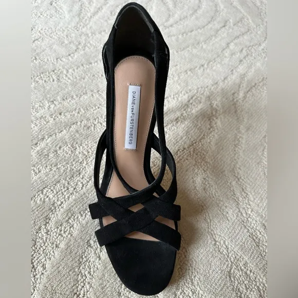 Diane Von Furstenburg Siracusa Heel Sandals. Size 6.5/36.5.