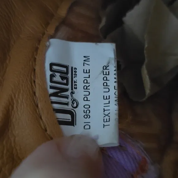 Dingo DI950 Y'all Need Dolly Purple Western Snip Toe Cowgirl Boots Size 7 New