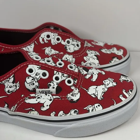 Disney Rare 101 Dalmatians Vans Skate Shoes Womens Size 6