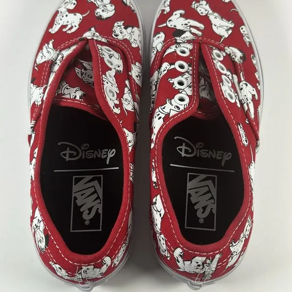 Disney Rare 101 Dalmatians Vans Skate Shoes Womens Size 6