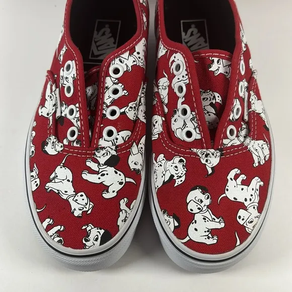 Disney Rare 101 Dalmatians Vans Skate Shoes Womens Size 6