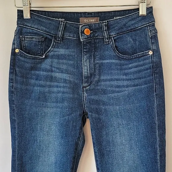 DL1961 Florence Ankle Mid Rise Instasculpt Skinny Jeans Size 26