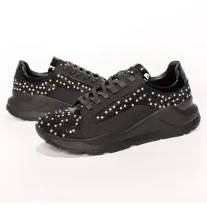 DNA Shoes - The Shine Edition - Black And Multi Stones Size 43