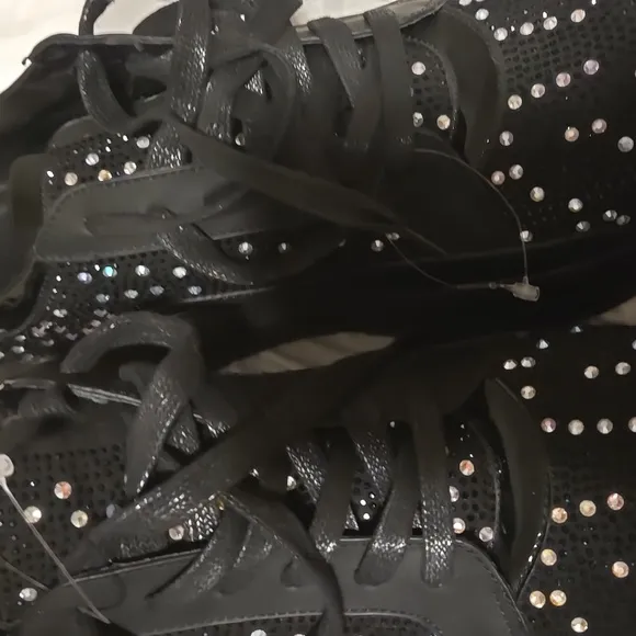 DNA Shoes - The Shine Edition - Black And Multi Stones Size 43