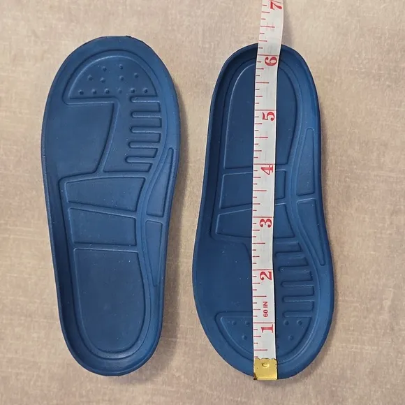 Dolce &amp; Gabbana Blue Jelly Kid's Sandals, Size 24. Made in Spain.