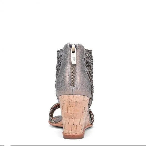 Donald J. Pliner Lagos Womens Woven Cork Wedge Sandals Size 7