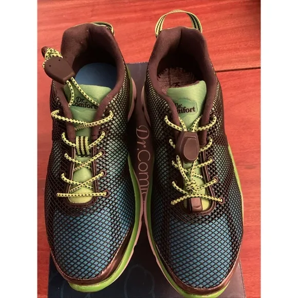 DR. COMFORT Katy Women's Therapeutic Extra Depth‎ Athletic Shoe: Green 7W