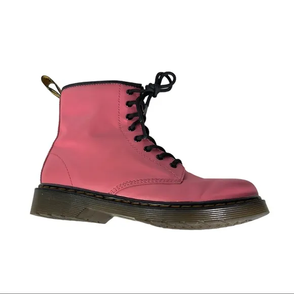 Dr. Martens Acid Pink Smooth Leather 1460 J Boots