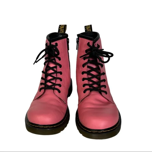 Dr. Martens Acid Pink Smooth Leather 1460 J Boots