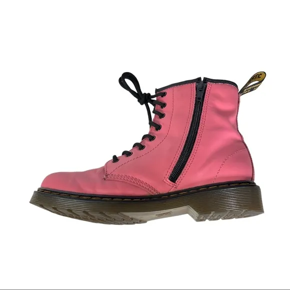 Dr. Martens Acid Pink Smooth Leather 1460 J Boots