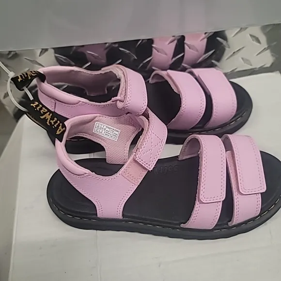 Dr Martens Air Wair Kids Klaire J Leather Sandals
