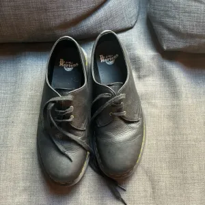 Dr. Martens Black Leather Men's Shoes