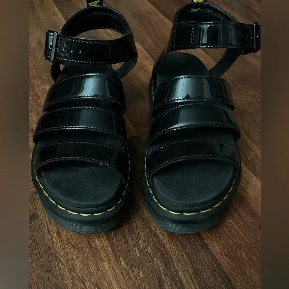 Dr. Martens Black Sandals