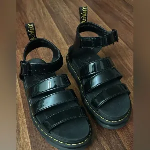 Dr. Martens Black Sandals