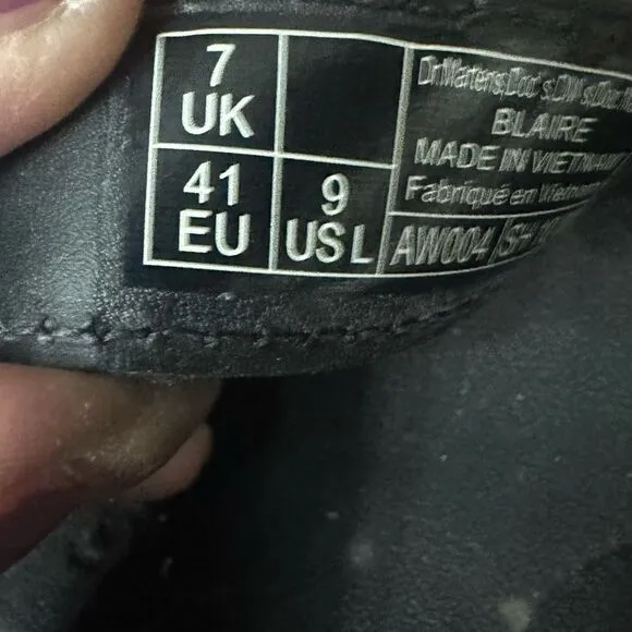 Dr. Martens Black Sandals