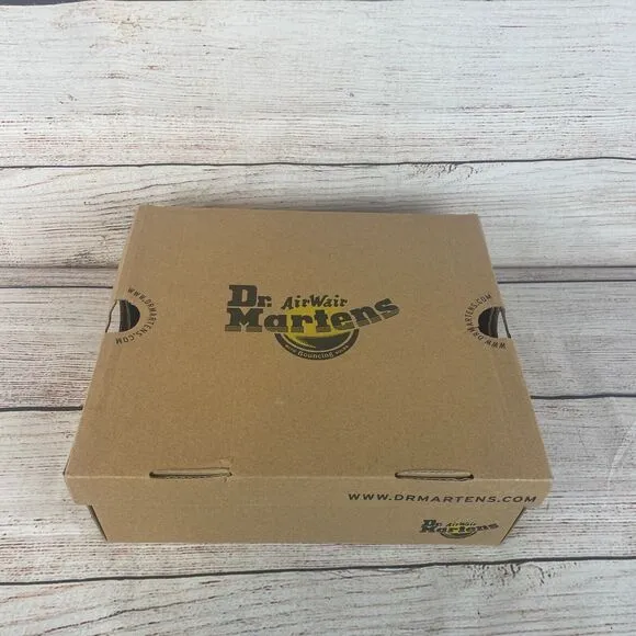 Dr. Martens Devon Bex Star Boots Big Kid Sz 13 Black Leather