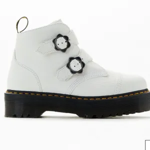 Dr Martens Devon Floral Buckle Platform Boots L 8