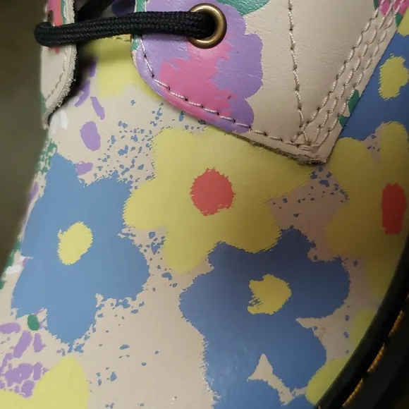 Dr Martens, floral 1460 boots Y6 W7