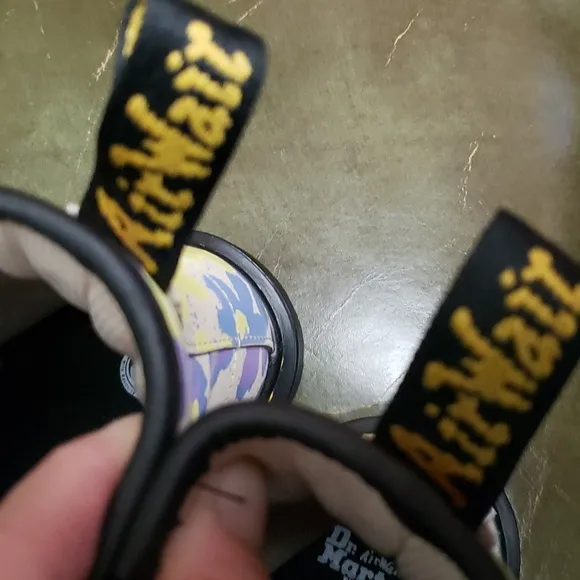 Dr Martens, floral 1460 boots Y6 W7
