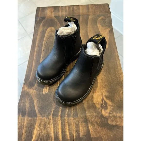 Dr. Martens Kid's Collection AirWair 2976 Softy T Boot Size 7‎ Core Kids Black