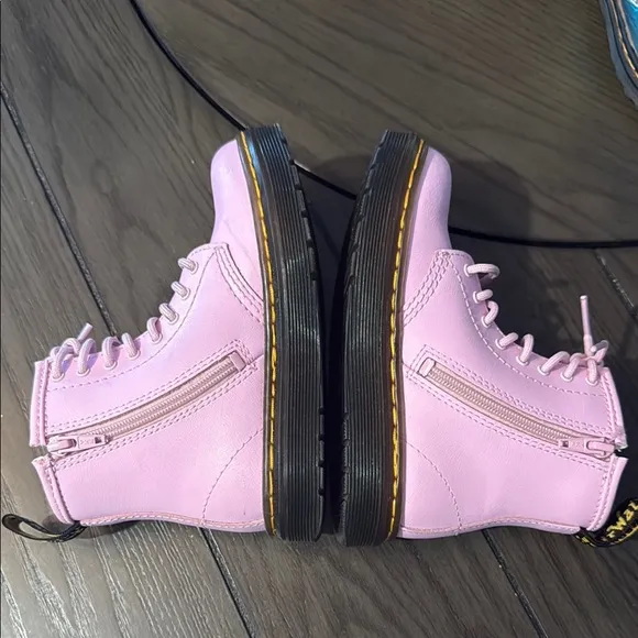 Dr. Martens Kids' Iridescent and Pink Boots