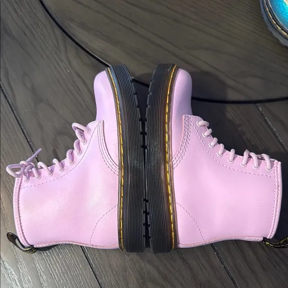 Dr. Martens Kids' Iridescent and Pink Boots