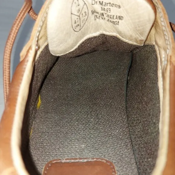 Dr. Martens Men Lace-Up Shoes Size 13 Brown Leather Outdoor Hiking Oxford Loafer